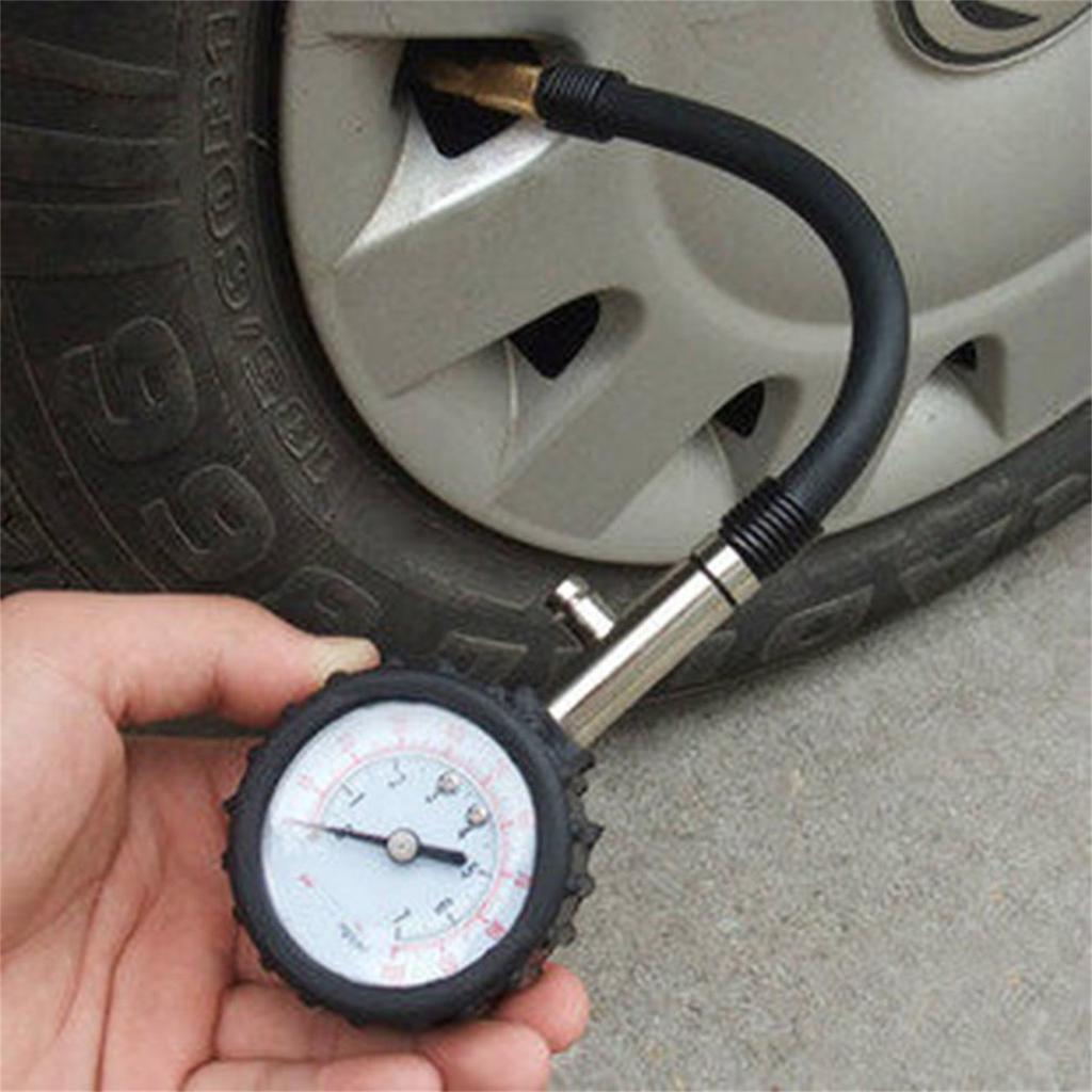Details about / Truck Auto Vehicle Car Tyre Tire Air Pressure Gauge 10-100PSI Tester NEW