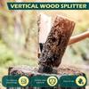 Compact Size Firewood Splitter High Carbon Steel Wood Splitter Safe Log Splitter  Outdoor Camping