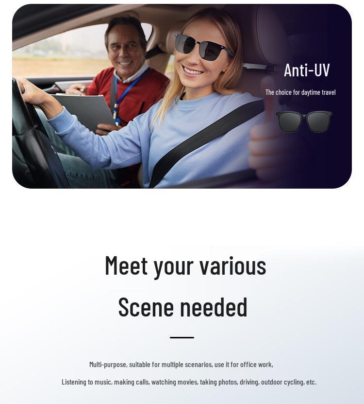 G05 Smart Bluetooth Sunglasses with Built-in Earphones