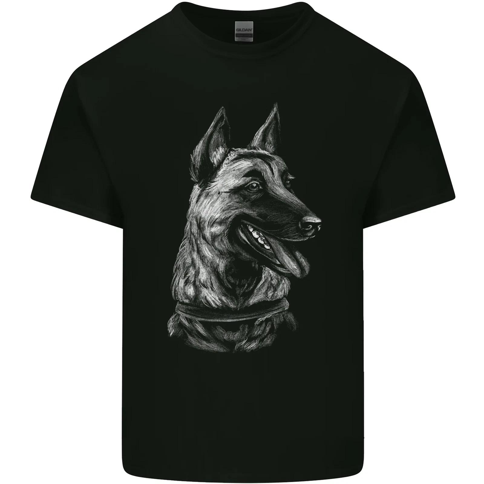 A Malinois Belga Dog Kids T-Shirt Childrens 2XL