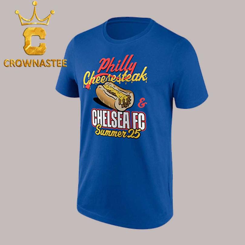 

Chelsea 2025 Club World Cup Philadel Cheesesteak T-Shirt Unisex T-Shirt S
