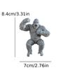 3D‑Printed Creative Roaring Gorilla Monitor Ornament, Cool Ape Desktop Decor for Computer Monitor Stand & Office Decoration