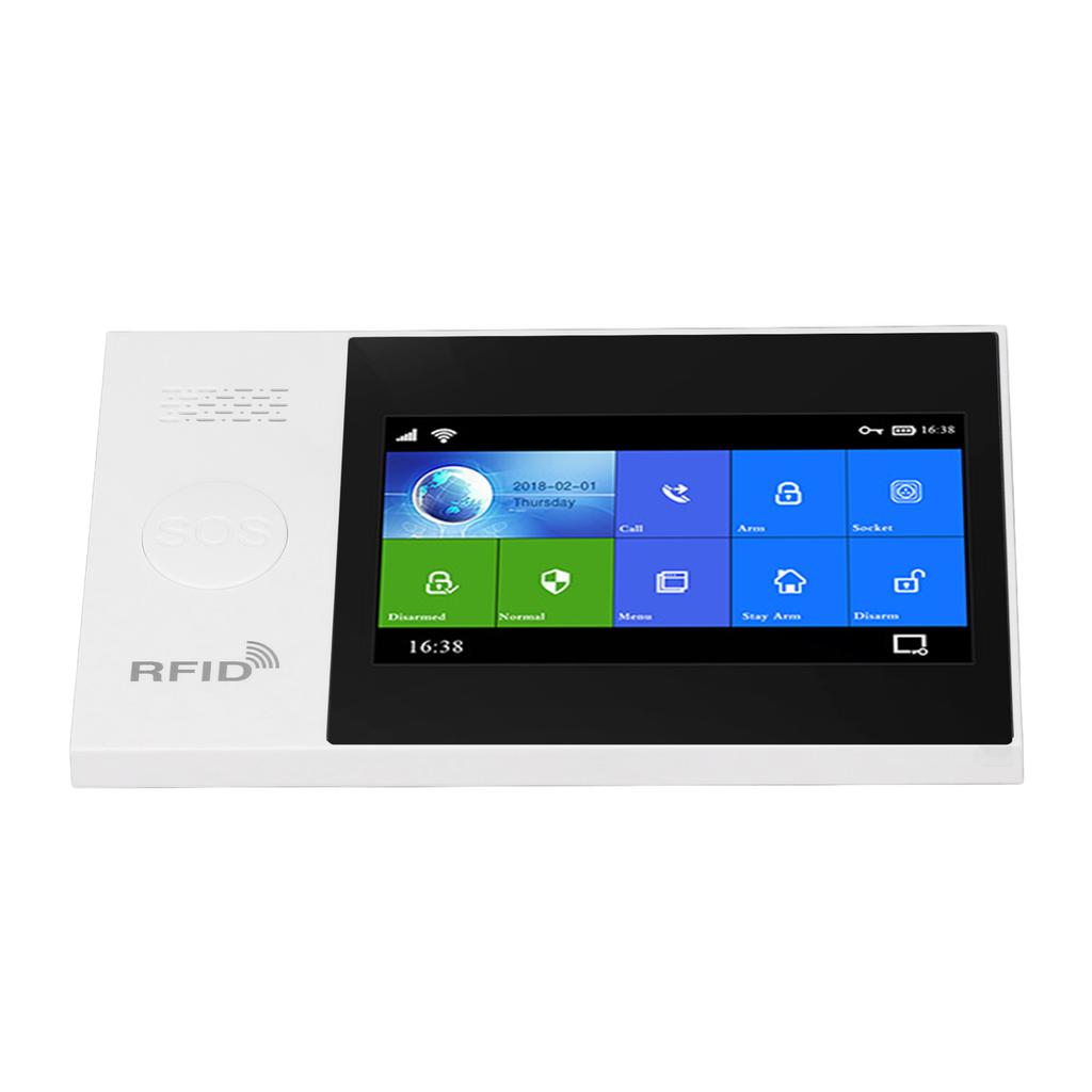 WiFi Home Alarm System High Decibel Voice Prompt Infrared Sensing WiFi GSM Burglar Alarm Kit