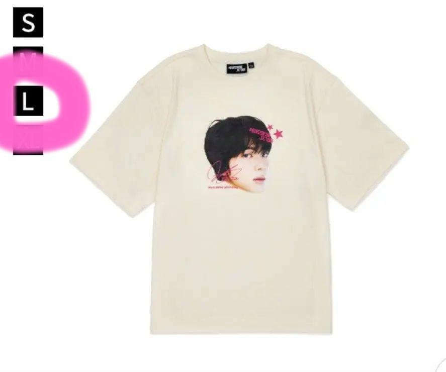 [USED] BTS JIN RUNSEOKJIN face print T-shirt L