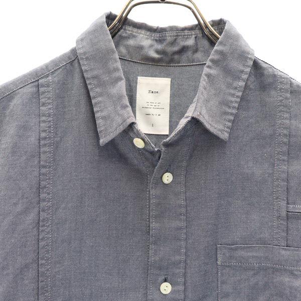 Name. Made In Japan Long Sleeve Switching Shirt 1 Zen System Men's Used