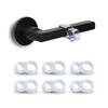 Silicone Stopper Anti-collision Pads Cabinets Handles Transparent Silicone Protective Pad Block Porte Furniture Protection Pads