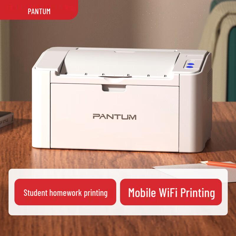 

PANTUM P2206W Compact Wireless Black & White Laser Printer CN plug (adapter included) Standard