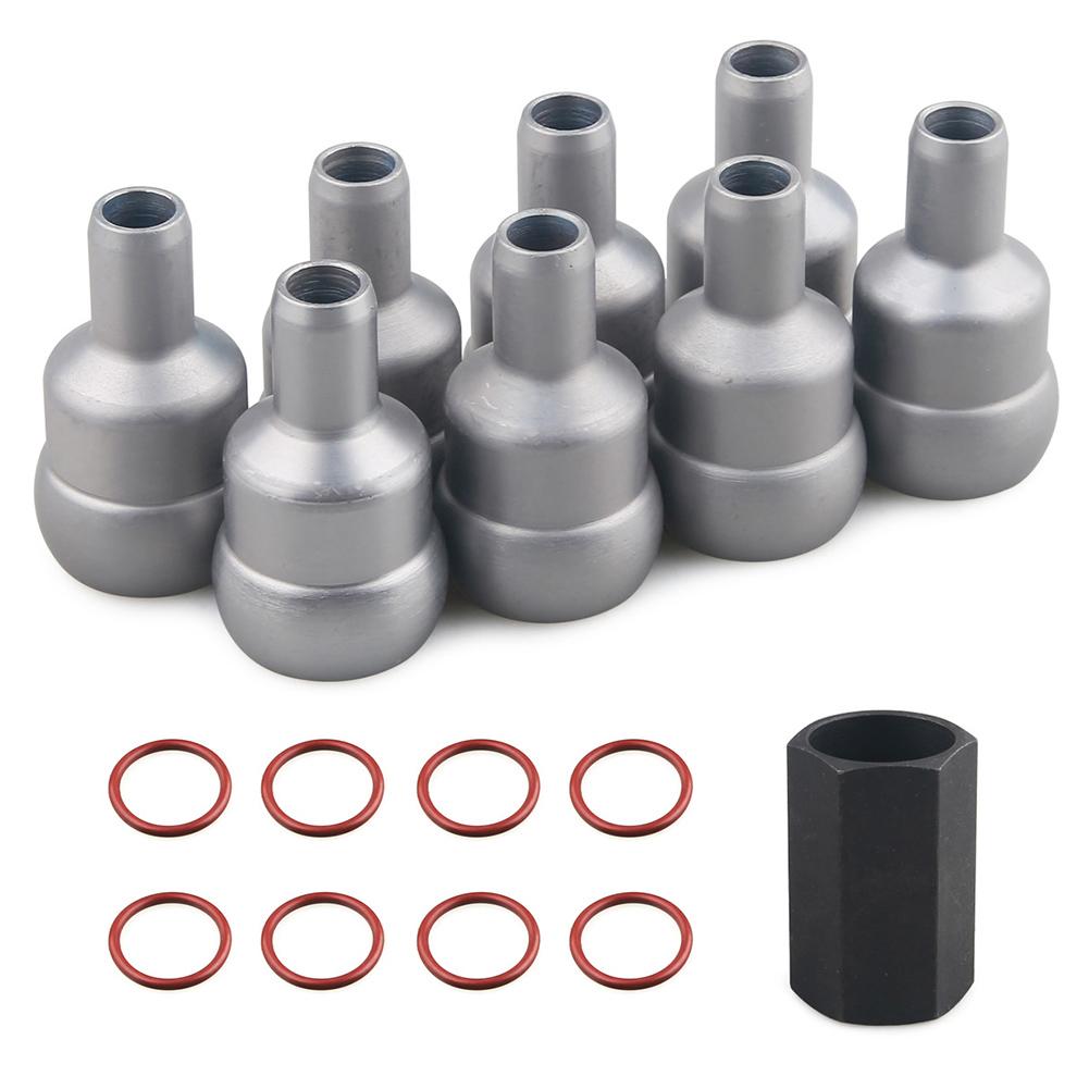 Complete Oil Rail Ball Tube Repair Kit with O Ring for For FORD For Powerstroke 6 0L Turbo Diesel Engines 2003 2010