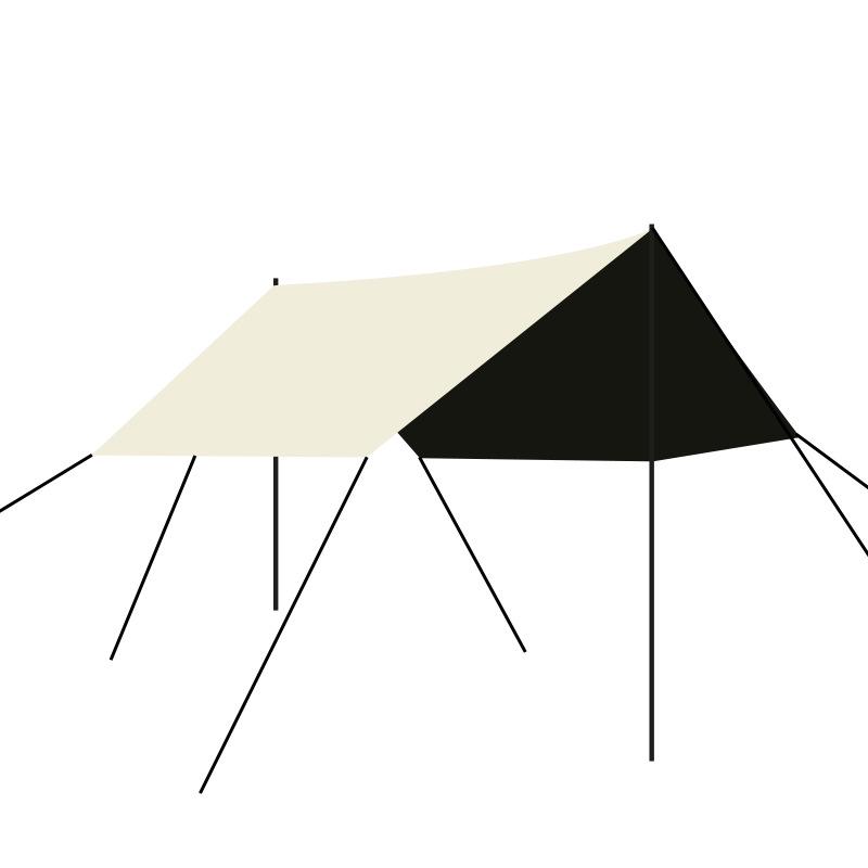 Car Awning Tent: Outdoor Sunshade & Rain Shelter for Vehicles