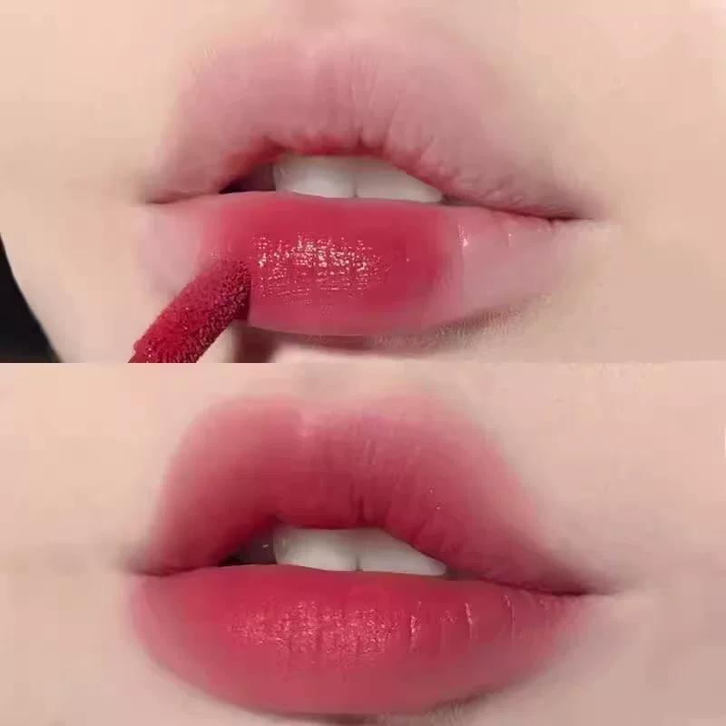 Natural-Looking Female High-Profile Influencer Matte Lip Gloss, Non-Fading, Non-Stick, Brightening, Affordable Lipstick for Students