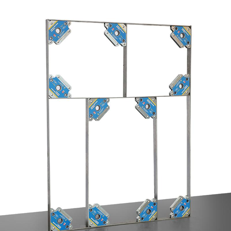4pcs Magnetic Welding Fixer Holders Angle 45° 90° 135° Multi-angle Magnet Weld Positioner Ferrite Holding Auxiliary Locator Tool