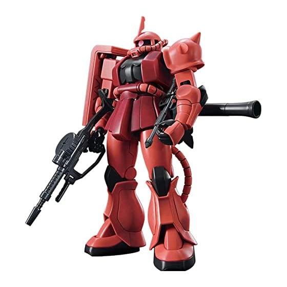 BANDAI SPIRITS HGUC Мобильный костюм Гандам Чар с Заку II масштабная пластиковая модель с цветовой кодировкой 1/144