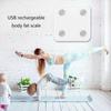 Body Fat Scale for Smart Digital Scale BMI Scales Body Composition Scales with Smartphone App Body Weight Fat Water Use