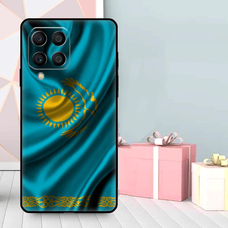 Kazakhstan Flag Case For Samsung Galaxy M06 M11 M31 M14 M34 M54 M12 M32 M52 M15 M13 M16 M36 M56 M53 M35 M55