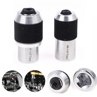 1Pcs Tap Socket 1/2 1/8 Square Tap Sockets Adapter M3-M12 Adjustable Ratchet Wrench Power Tool For Reamers Screw Extractors