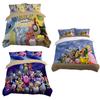 Modern Minimalist 3d Bed Sheet Set Featuring Vibrant Digital Print Design In Various Sizes
