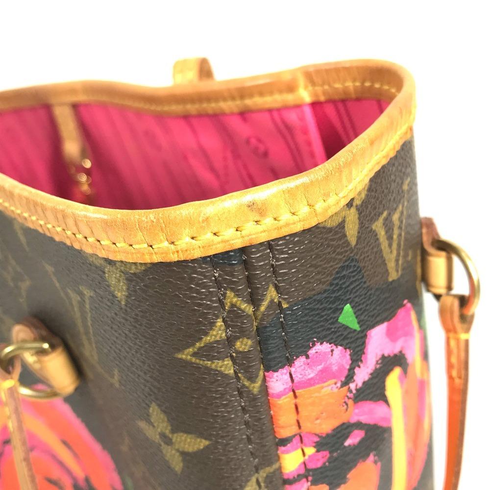 Louis Vuitton  M48613 Monogram Rose Neverfull MM Shoulder Bag Tote Bag