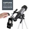 Télescope réfracteur - celestron - 22035 - 70 mm - portable - adaptateur smartphone inclus