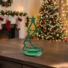 with Star Desktop Christmas Tree 3D Printed Tabletop Decor New Christmas Tree Ornament  Indoor