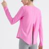 Spring/Summer Women's Quick-Dry Yoga Long Sleeve Cloud-Feel Top
