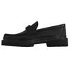 Major Cow Leather Loafers Men's Black 1ADEOI