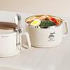 Lunch Container 1650ml with Folding Cutlery Leakproof Lunch Salad Bowl Soup Containers for Fruit Salad Home Office School