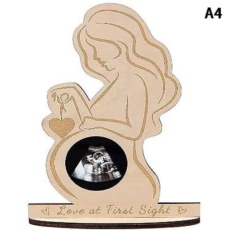 Baby Ultrasound Photo Frame Sonogram Picture Frame Pregnancy Gift Baby Announcement Keepsake For Couples New Moms Dady