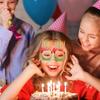 6ks Rámeček brýlí k narozeninám Miminko Děti Kluci Dívky Dekorace na narozeninovou oslavu Papírové brýle Brýle Brýle Foto rekvizity Party Potřeby