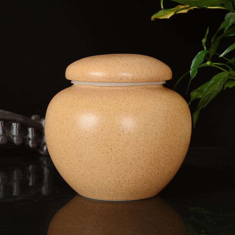 Airtight Blue & White Porcelain Ceramic Honey Jar with Twist-on Silicone Lid