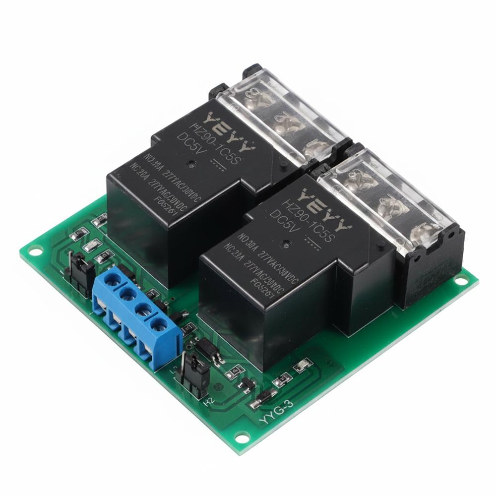 YYG-3 Two Way Relay Module 30A 30A Relay Module High Power Relay Module  Electronic Projects