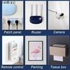 1-100Pairs Double-Sided Self Adhesive Wall Hooks Strong Sticky Transparent Traceless Kitchen Bedroom Wall Hook Storage Holders