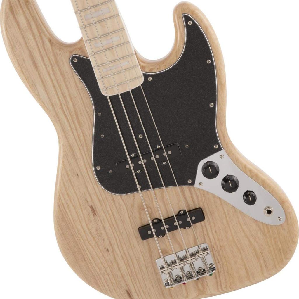 Fender Electric Bass Made In Japan Traditional 70s Jazz Maple Natural Bass®, Fingerboard,