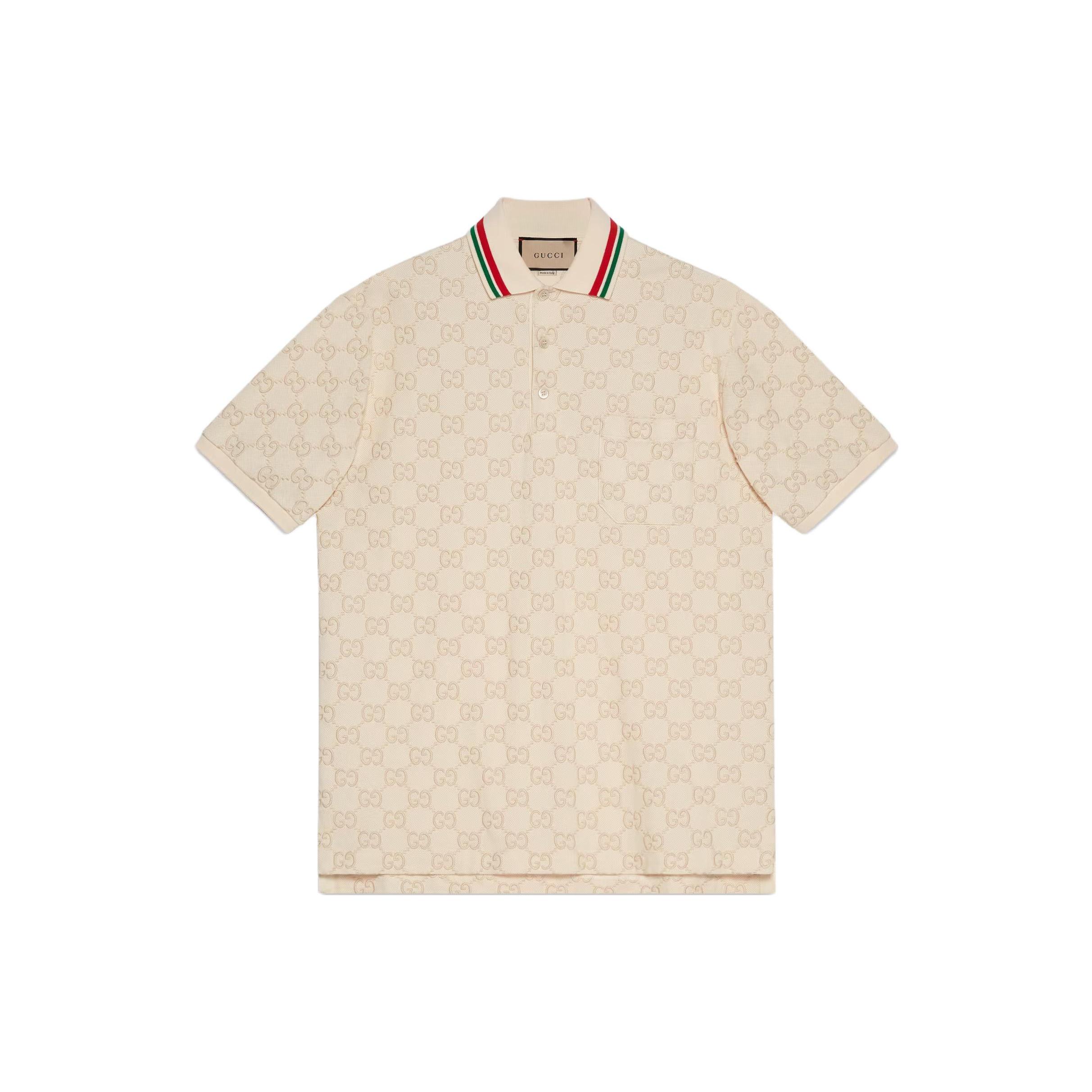 Gucci GG Kokvilnas Pique Polo krekls