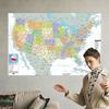 Map of the United States-Administrative Map,for Classroom,Student Room&Home,Educational Wall Art,Travel Supplies