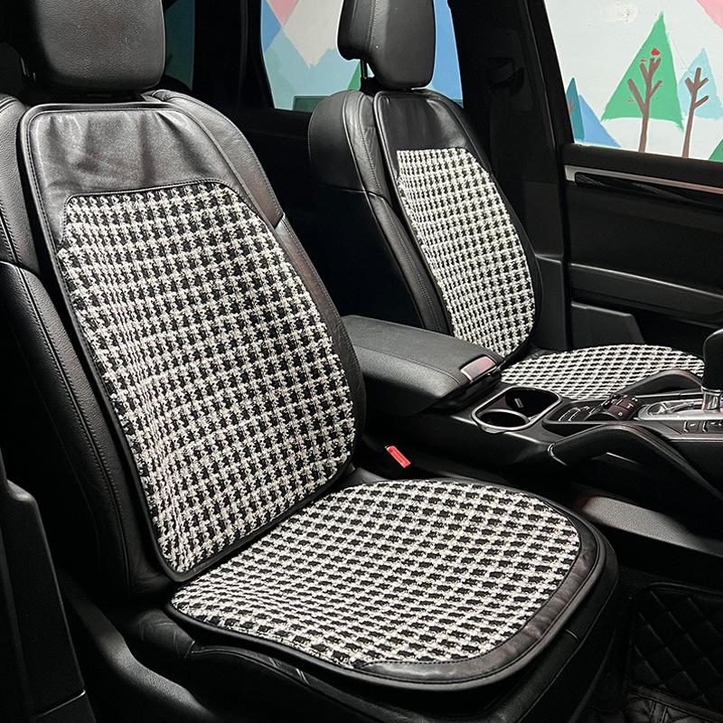 Vier Jahreszeiten Luxus Atmungsaktives Autositzkissen - Stilvoll & Bequem