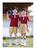 Girls' Kindergarten Spring & Autumn Academic-Style Three-Piece School Uniform Set