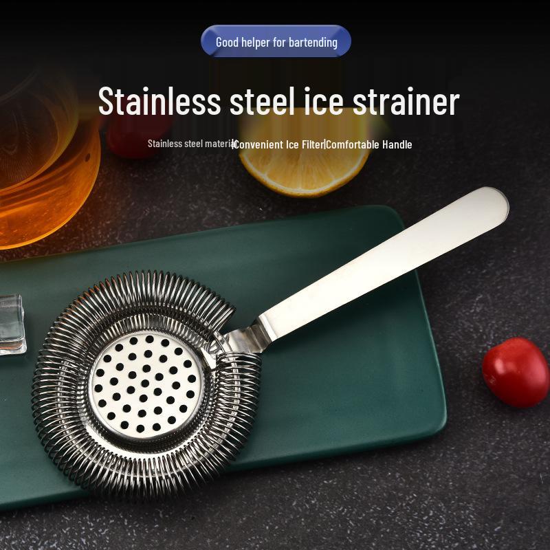 Stainless Steel Cocktail & Tea Ice Strainer Separator
