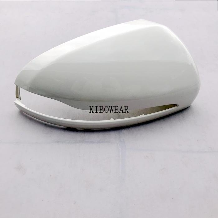 Black/white Side Mirror Caps For Mercedes Benz W205 W222 W213 W238 X205 X253 C217 W463 C253 W253 Cover C S GLC E G Class replace