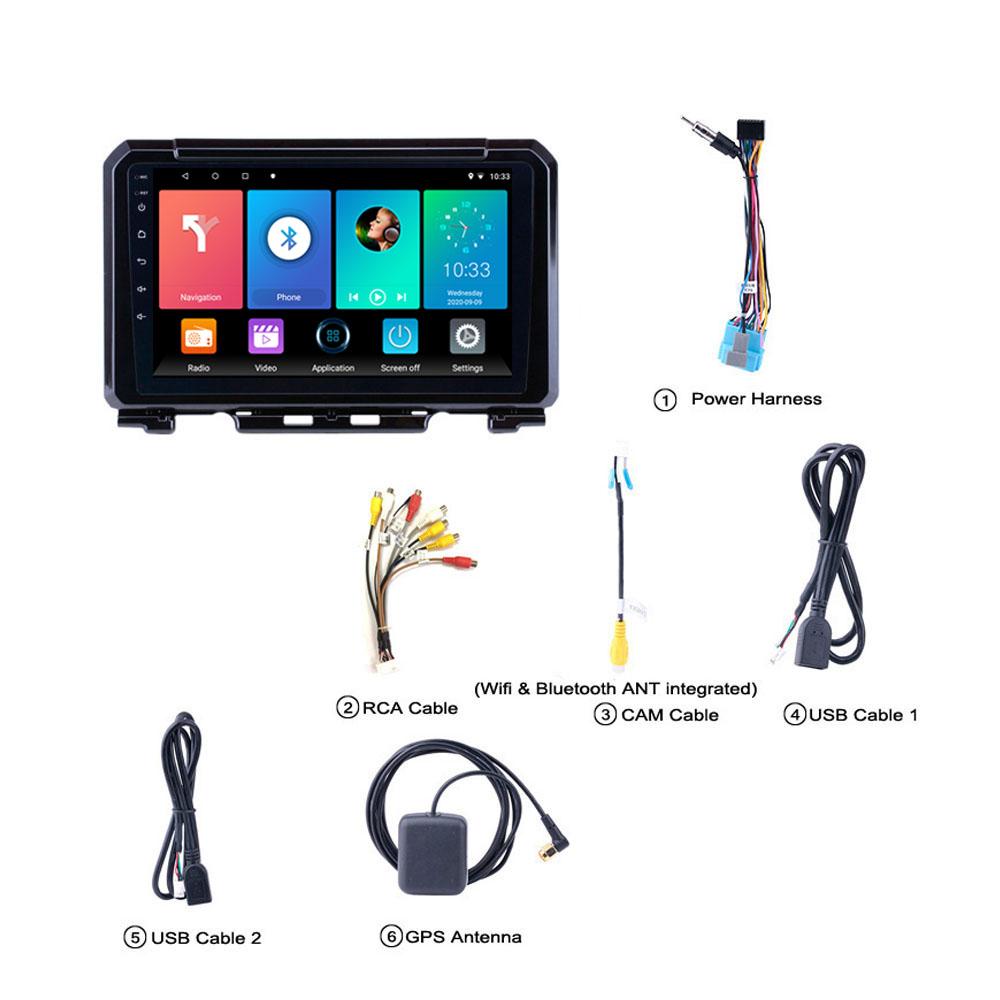 icreative Für Suzuki Jimny 2019 2020 9 zoll Android Carplay 2 Din Auto Multimedia Stereo Player GPS Navigation System