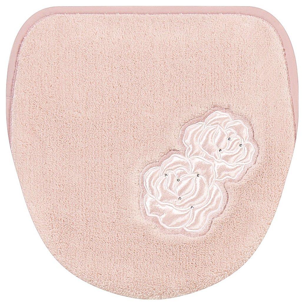 

Senko NYNAS Gran Rosa Toilet Lid Cover Pink with Adhesive Sheet and Rhinestones (Multi-Type) (14426) розовый