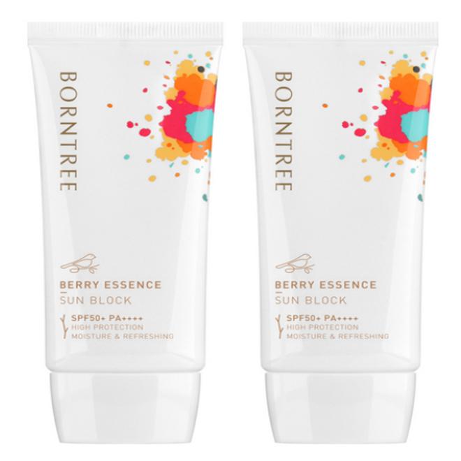 (Korea Beauty) Bontree Berry Essence Sunblock (50ml X2)