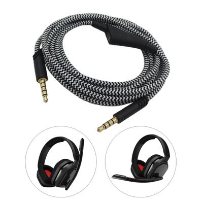 2.0m Portable Headphone Cable Audio Cord Line for Astro A10 A40 A30 To One PS4 Smartphone with 3.5mm Jack