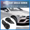 Front Left Right Side Fog Light Grille Cover 52128-08020 52127-08020 Fog Light Bezel Cover Trim for Toyota Sienna 2011-2015 1 Pair Auto Accessories