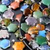 Artistic Crafted Flower Crystal Pendant Set Natural Stone Flower Pendant Charm For Handmade Jewelry And Necklace
