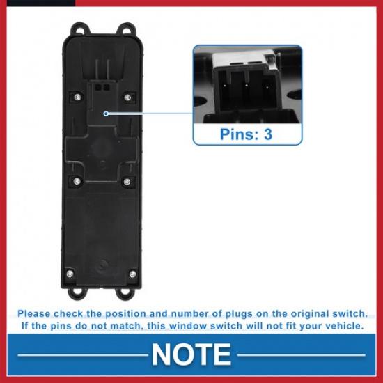 Front Left Driver Side Power Window Switch for Volvo S60 V60 XC60 31453264