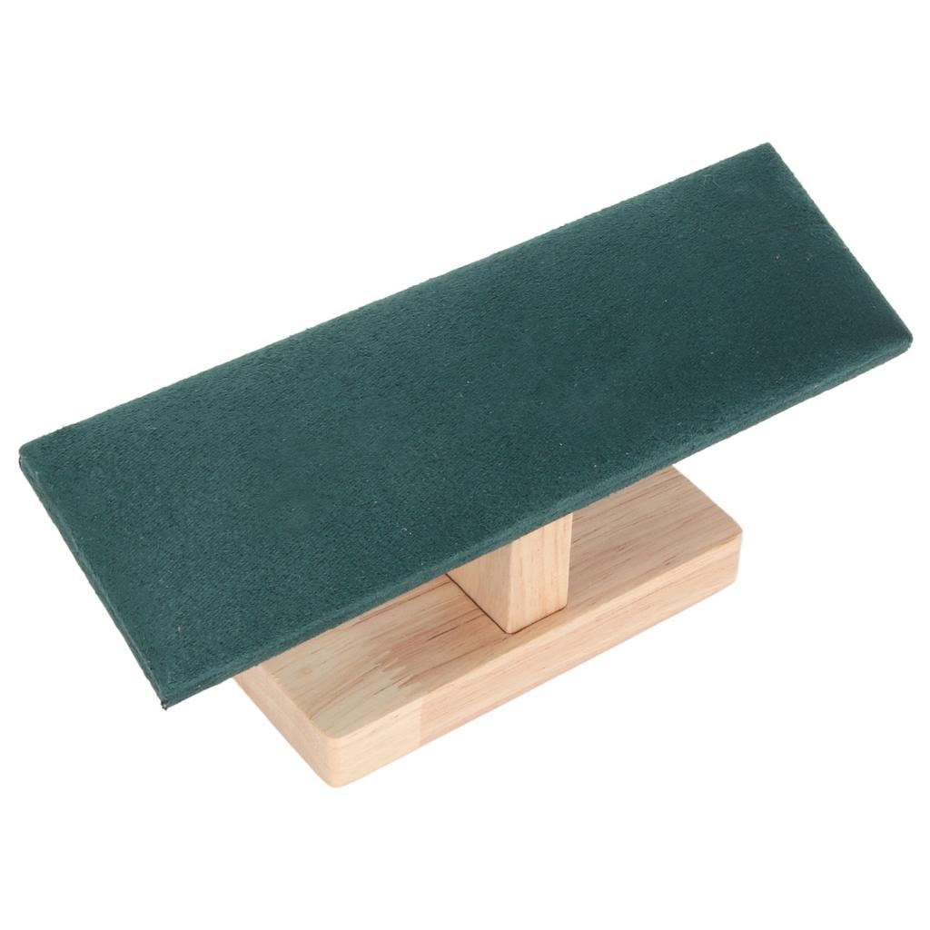 Solid Wood Watch Display Stand T Bar Showcase Jewelry Display Holder Home Chain Bracelet Bangle