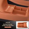 For AITO M7 2024 Center Console Storage Box, Custom Silicone Organizer Tray, Anti-Slip Cup Holder Mat Car Accessories