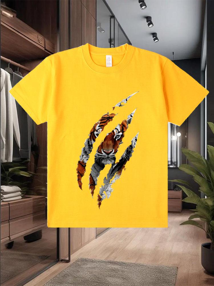 2025 New - Style Pure Cotton Men's T - Shirts  Perfect for a Trendy and Casual Summer