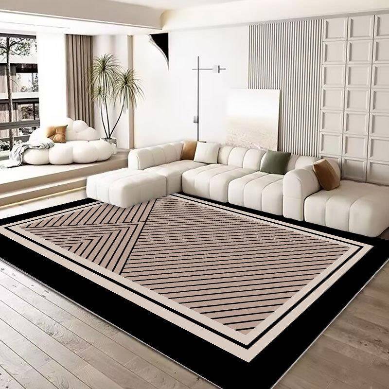 Cream Style Carpets for Living Room Large Area Bedroom Decor Simple Carpet Thickend Plush Lounge Floor Mat Fluffy Soft Study Rug