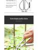 Tender Leaf All-Steel Pruning Shears: Floral, Bud, and Bonsai Scissors for Horticulture and Art